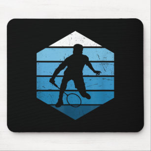 Squash Womens Mens Badminton Player Shuttle  Mouse Pad