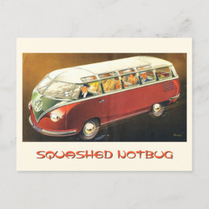 Squashed Notbug Postcard