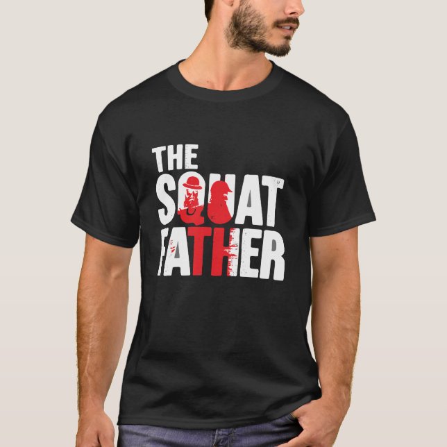 Squat Like a Boss – Funny Gym Tee for Hardcore Lif (Front)