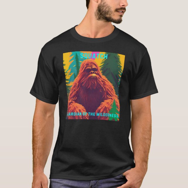 Squatch Guardian of the Wilderness T-Shirt (Front)