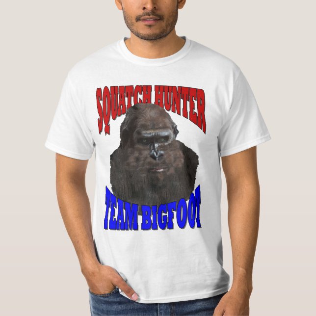 Squatch Hunter Team Bigfoot T-Shirt (Front)