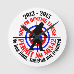 squatch hunting permit round clock