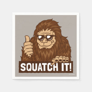 Squatch It Napkin