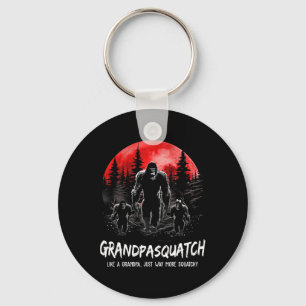 Squatch Like A Grandpa Just Way More Squatchy Funn Key Ring