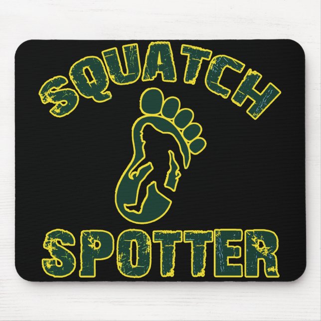 Squatch Spotter Mouse Pad (Front)