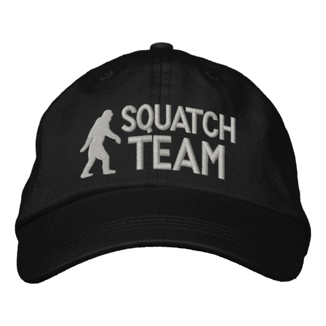 Squatch team embroidered hat (Front)
