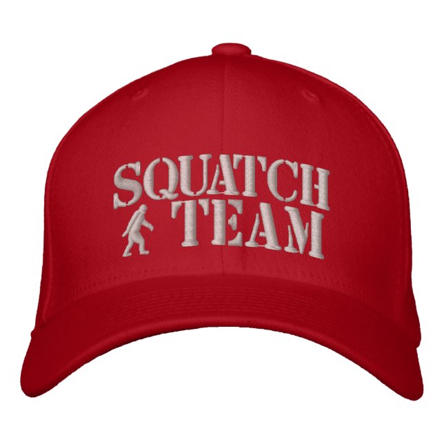 Squatch team embroidered hat (Front)