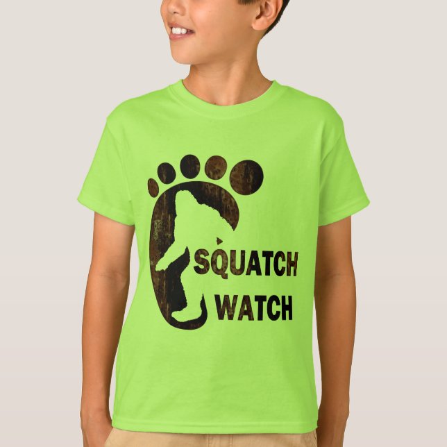 Squatch Watch T-Shirt (Front)