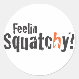 Squatch Wear and More Classic Round Sticker