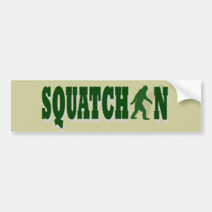Squatchin Bumper Sticker