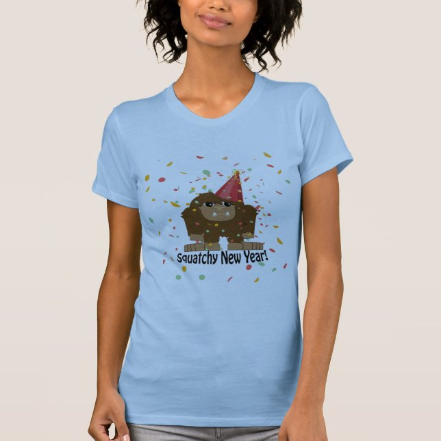 Squatchy New Year T-Shirt (Front)