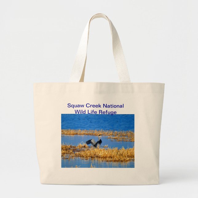 Squaw Creek Refuge tote bag (Front)