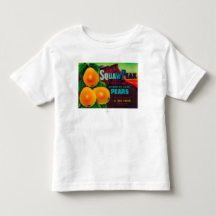 Squaw Peak Pear Crate LabelProvo, UT Toddler T-Shirt