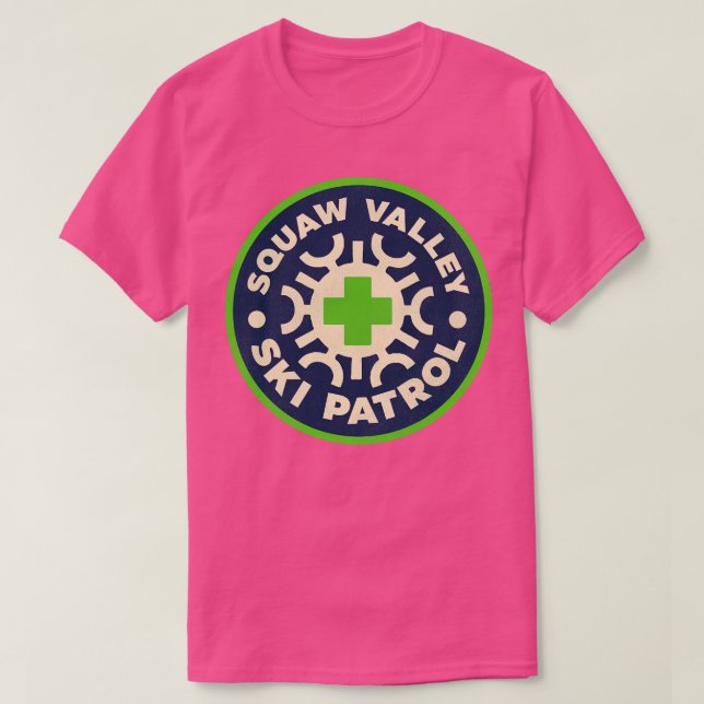 Squaw Valley Ski Patrol T-Shirt (Design Front)