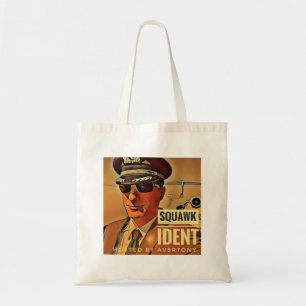 Squawk Ident tote bag