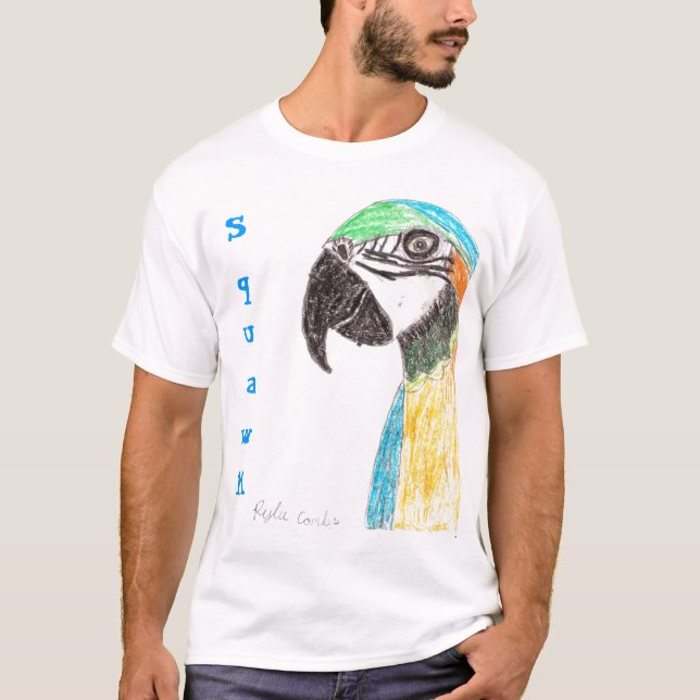 squawk parrot shirt (Front)