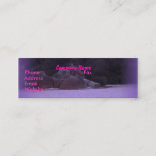 Squeaky Beach 4 Mini Business Card