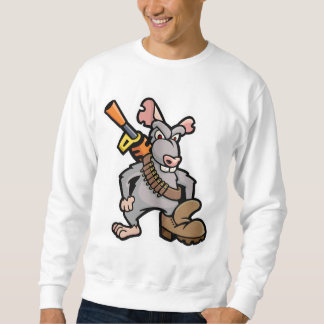 SqueakyBoot Illustration Emblem Apparel Sweatshirt