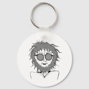 Squeegee the Mechanic / Guitar Player Key Ring