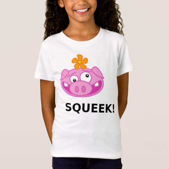 Squeek The Piggy T-Shirt (Front)