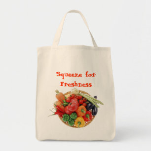 Squeeze for Freshness Tote Bag