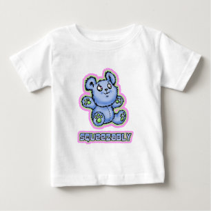 Squeeze Me Teddy Bear Cartoon Baby T-Shirt