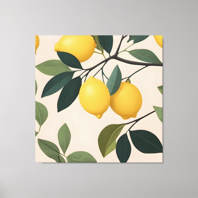 Squeeze the Day Canvas Print (Front)