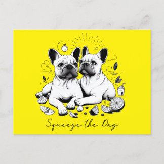 Squeeze The Day Holiday Postcard