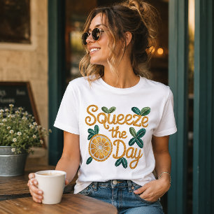 Squeeze the Day Lemon Tri-Blend Shirt