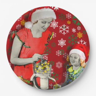 Squeeze your Xmas Paper Plate
