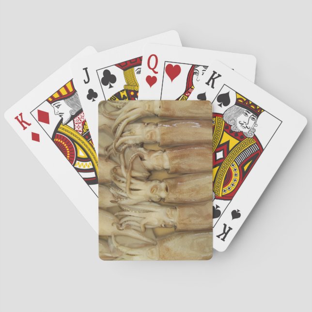 Squid - Calamari Playing Cards (Back)