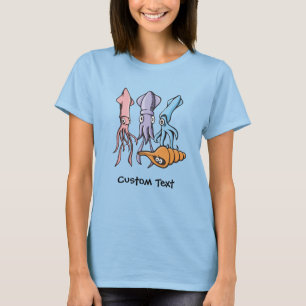 Squid Cartoons T-Shirt