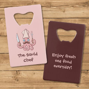 Squid Chef Cartoon