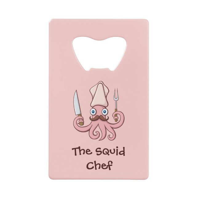 Squid Chef Cartoon (Front)