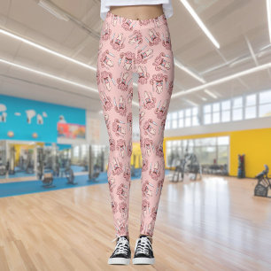 Squid Chef Cartoon Pattern Leggings