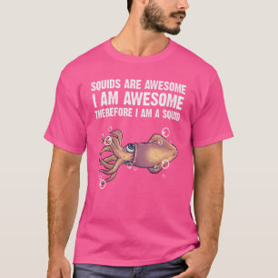 Squid For Men Women Giant Squid Octopus Tentacles T-Shirt