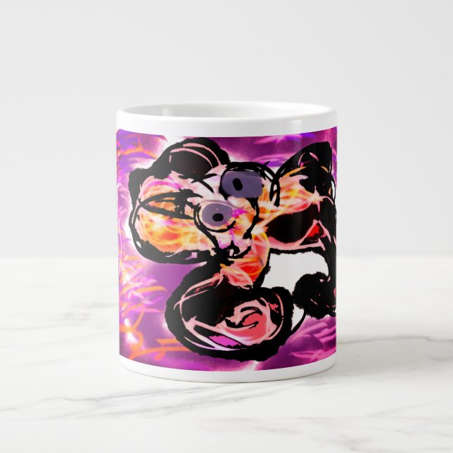 Squid Gem Large Coffee Mug (Front)