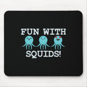 Squid Marine Biologist Teacher Student Gift  Mouse Pad