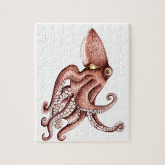 Squid - Octopus vulgaris Jigsaw Puzzle