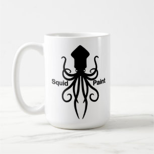 Squid Paint  Coffee Mug