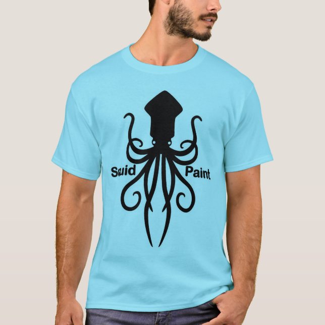 Squid Paint Creations  T-Shirt (Front)