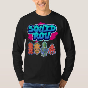 Squid Row Octopus Cuttlefish Squid 1 T-Shirt