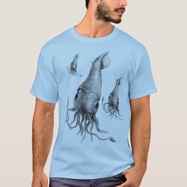 Squid, Squid, Squid T-Shirt (Front)