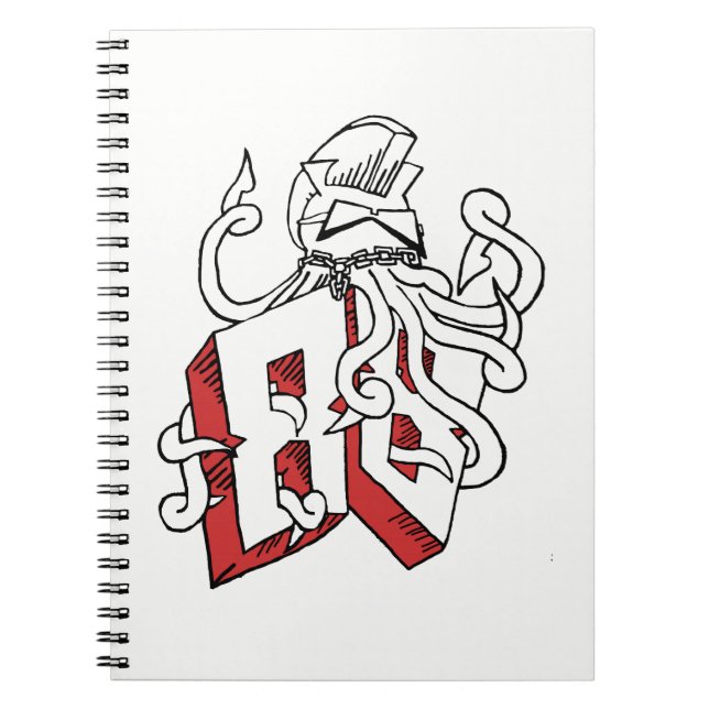 Squid Vicious Class of 1988 Spiral Notebook (Front)