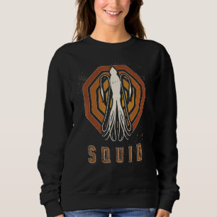 Squid Vintage Retro Classic Animal Love Sweatshirt