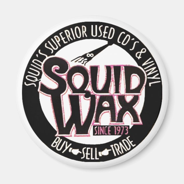 Squid Wax Magnet (Front)