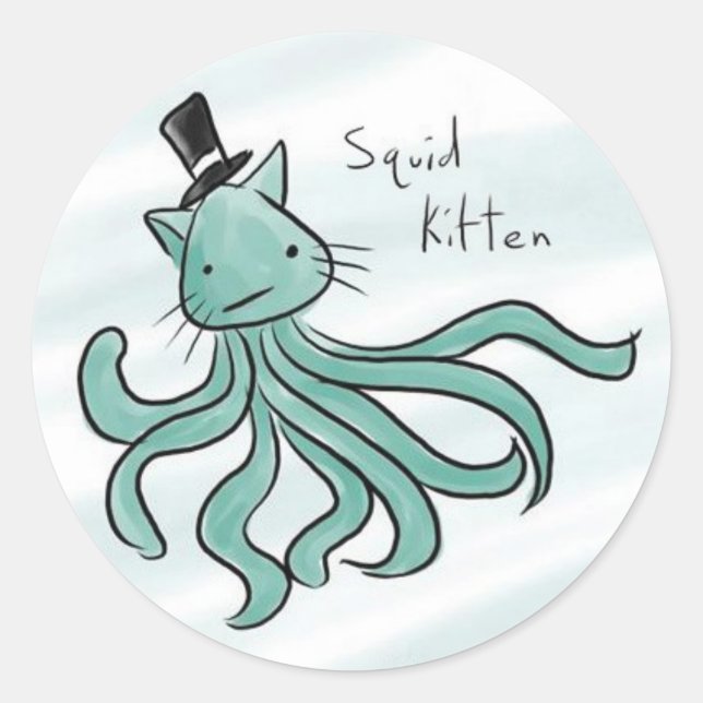 SquidKitten Stickers (Front)