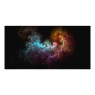 Squiggley Nebula Star Dust Cloud CRQENH Photo Print