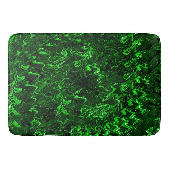 Squiggly Garden...... Bath Mat (Front)