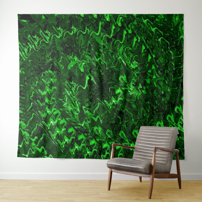 Squiggly Garden...... Tapestry (In Situ (Horizontal))